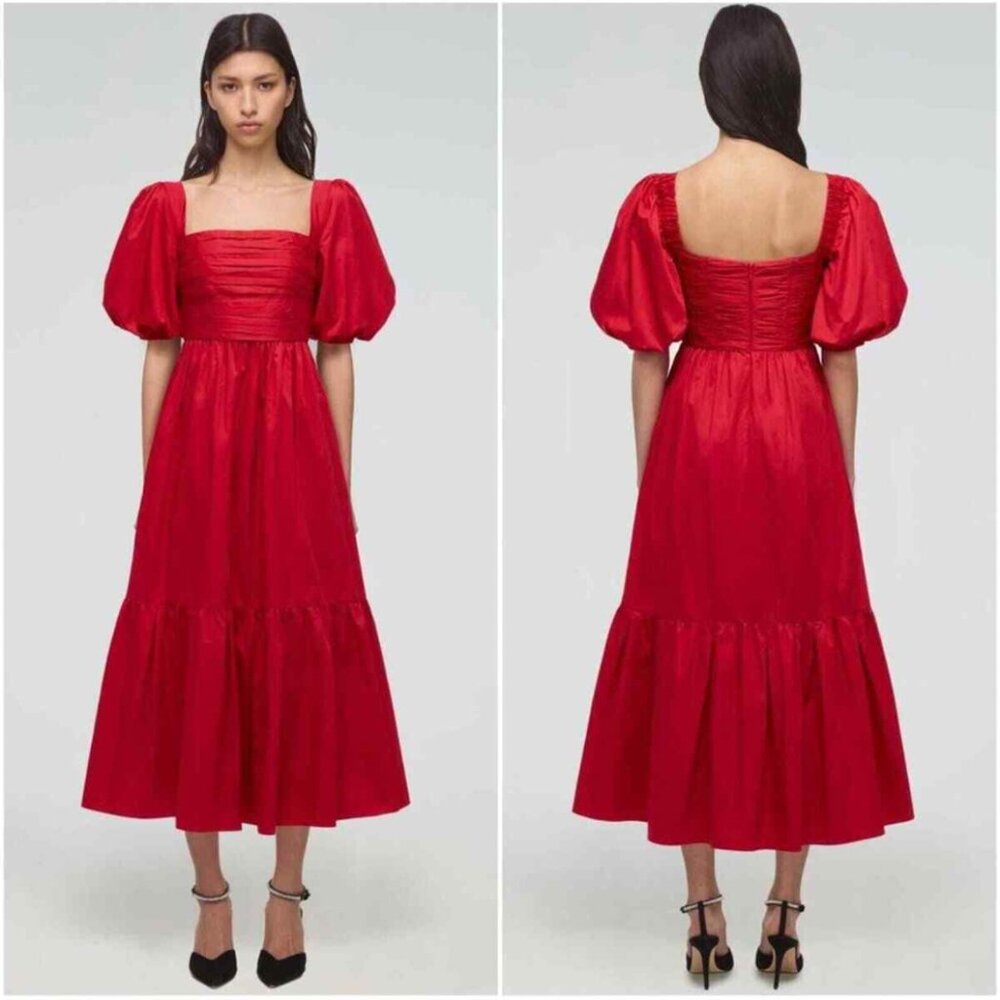 SELF PORTRAIT Red Dress - Womens Size 8 - New Without Tags